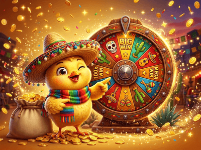 Luxury online casino gaming interface with golden slots